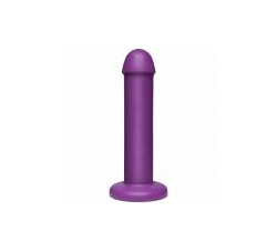 Truskyn Touch Dual Density Silicone Dildo - Purple  